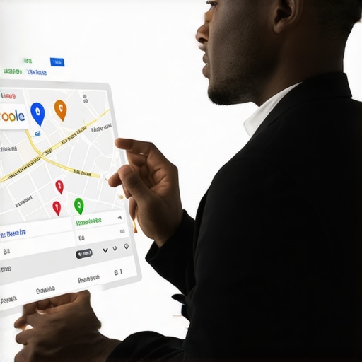 Houston Business Optimization Business owner optimizing Google Maps profile in Houston