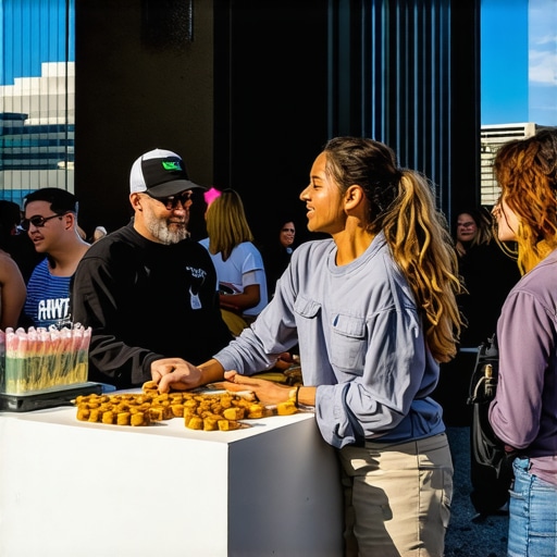 Houston Community Engagement for SEO Houston business event with landmarks and community participation