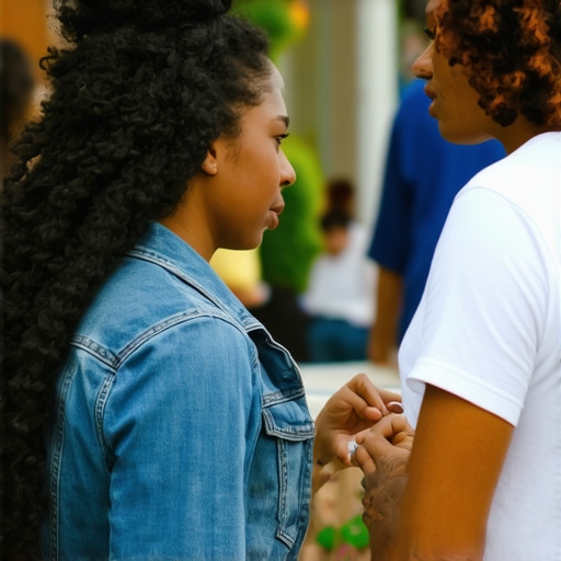 Local community gathering in Houston promoting neighborhood businesses