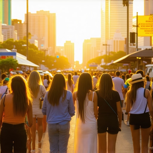 Vibrant Houston neighborhoods with local shops and community events