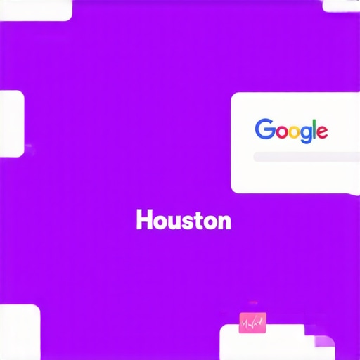 Google Maps Optimization Process for Houston Infographic illustrating key steps to optimize Google Maps listing in Houston.