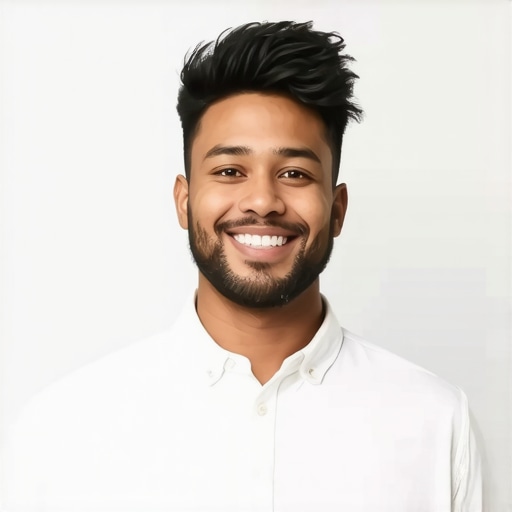 Optimizing GMB Profile in Houston Business owner updating Houston GMB profile with photos and managing reviews.