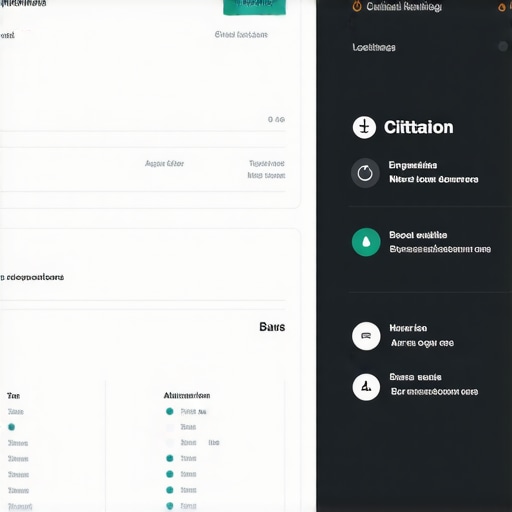 Dashboard displaying Houston local SEO metrics and citations