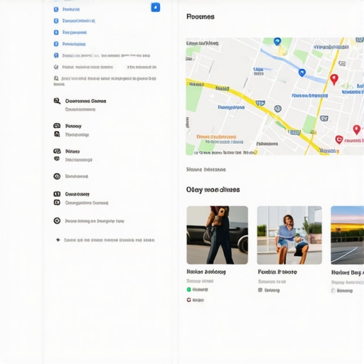 A detailed example of a Houston-based Google My Business profile showing categories, photos, and reviews.