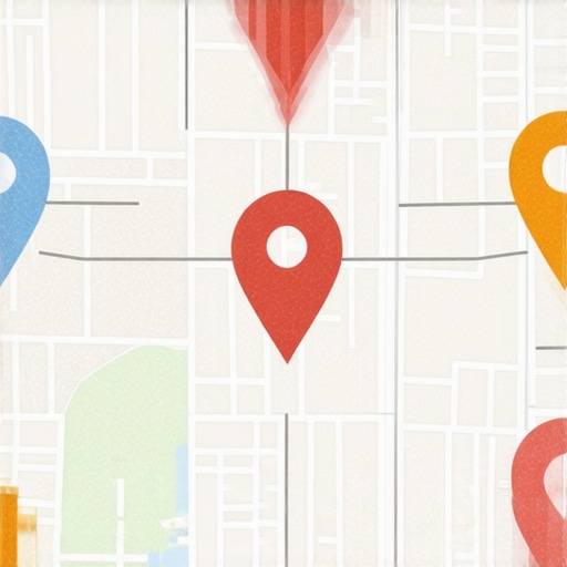 Visual guide showing Houston business with optimized Google My Business profile, reviews, and map integration.