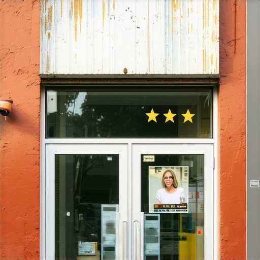 Houston business storefront with Google Maps optimization visuals