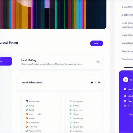 Screenshot of local SEO audit tools dashboard highlighting listing health metrics